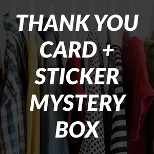 Sellers!! Mystery box of ty cards and stickers